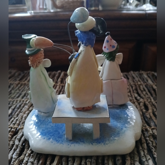 Zampiva Italy Clown Band Balloons 🎈 Ceramic Figurine - Picture 11 of 12